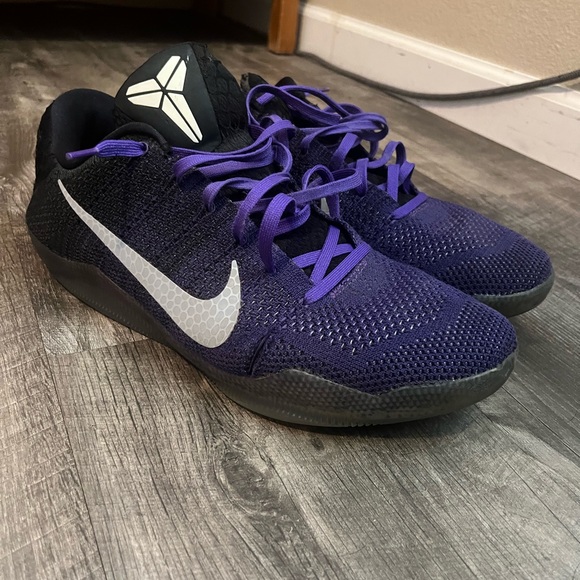 Nike Dark Purple and Black Athletic Shoes main image 4